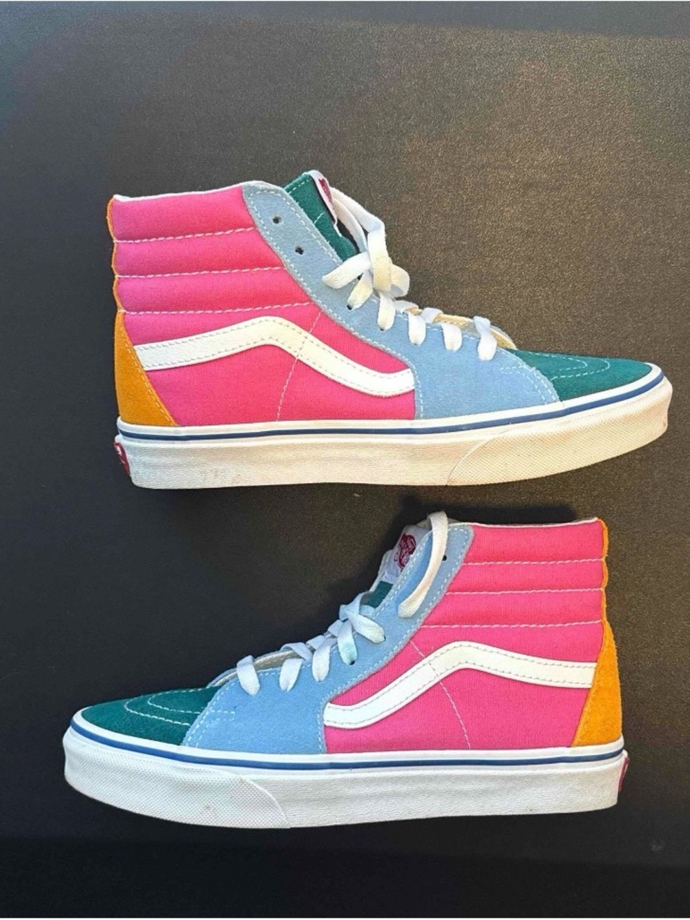 Vans- High Top, Multi Colored